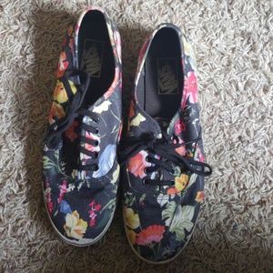 Floral Vans